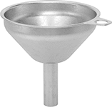 Image of Product. Front orientation. Funnels. Metal Funnels , Style C.