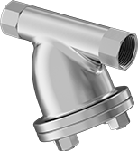 Image of Product. Front orientation. Strainers. High-Pressure Stainless Steel Y-Strainers.