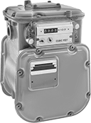 Image of Product. Front orientation. Flowmeters. Totalizers for Natural, Propane, and Butane Gas.