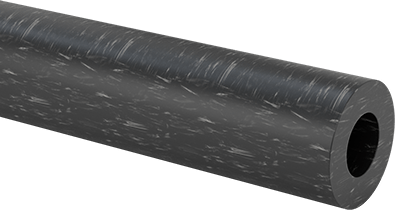 Image of Product. Front orientation. MDS-Filled Easy-to-Machine Cast Nylon Tube, Wear-Resistant, 1/2" Wall Thickness, 2" OD, 1" ID, 2 Feet Long.