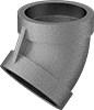 Low-Pressure Stainless Steel Socket-Connect Pipe Fittings