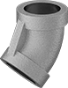 Low-Pressure Stainless Steel Socket-Connect Pipe Fittings