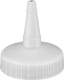 Image of Product. Front orientation. Lids. Squeeze Bottles, Open Nozzle.