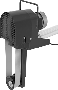 Image of Product. Front orientation. High-Capacity Oil Skimmer, with 180" Circumference Belt, 12 gph Oil Removal Capacity .