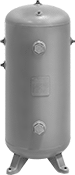 Image of Product. Vertical. Front orientation. Compressed Air Storage Tanks. ASME-Code Compressed Air Storage Tanks, Vertical Mount.