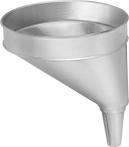 Image of Product. Front orientation. Funnels. Metal Funnels with Filter , Style F.