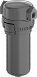 Image of Product. Front orientation. Compressed Air Separators. Compressed Air Separators, Zinc Alloy Housing.