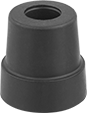 Image of Product. Front orientation. Tips for Canes.