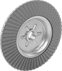 Aggressive-Removal Arbor-Mount Flap Sanding Discs
