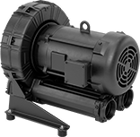 Image of Product. Front orientation. Blowers. High-Flow Low-Pressure Hazardous Location Compressed Air Blowers.
