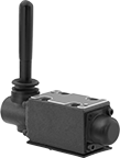 Image of Product. Front orientation. Directional Control Valves. Toggle-Operated Block-Mount Hydraulic Directional Control Valves .
