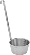 Image of Product. Front orientation. Ladles. Ladles, Style E.