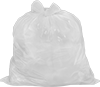 Garbage Bags with Tie Flaps
