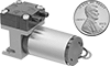 Miniature Oil-Free DC Electric Air Compressor/Vacuum Pumps