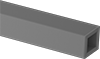 Easy-to-Machine Garolite LE Rectangular Tubes