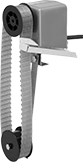 Image of Product. Front orientation. Oil Skimmers. Oil Skimmers, PVC Housing with Polyurethane Rubber Belt.