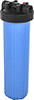 Plastic Filter Housings with Cartridge for Reducing Iron in Water