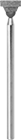 Image of Product. Front orientation. Grinding Bits. Miniature Grinding Bits for Metals , Style 3.