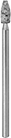 Image of Product. Front orientation. Grinding Bits. Miniature Grinding Bits for Metals , Style 5.