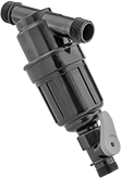 Image of Product. Acetal. Front orientation. Strainers. High-Capacity Plastic Y-Strainers, For Use With Water, Acetal.