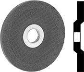 Image of Product. Front orientation. Contains MultipleImages. Grinding Wheels. Contaminant-Free Grinding Wheels for Angle Grinders—Use on Metals.