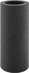 Image of Product. Replacement Cartridges. Front orientation. Filter Housings. Metal Filter Housings with Cartridge for Food and Beverage Steam Lines.