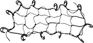 Image of Product. Front orientation. Cargo Nets. Light Duty Cargo Nets.