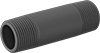 Flame-Retardant PVDF Pipe Nipples and Pipe for Harsh Chemicals