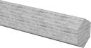 Image of Product. Front orientation. Steel. Lead-Free Ultra-Machinable 1215 Carbon Steel Hex Bars.