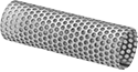Image of Product. Style B. Front orientation. Strainer Screens. Low-Pressure Iron Y-Strainer Screens, Mesh and Perforated, Style B.