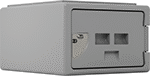 Image of Product. Front orientation. Lockers. Stackable Lockers, 9 7/8" High.