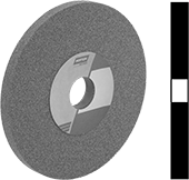 Image of Product. Front orientation. Contains MultipleImages. Grinding Wheels. Norton Toolroom Grinding Wheels for Soft Metals, Straight Grinding Wheel.