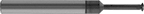 Image of Product. Front orientation. Thread Mills. For External Threads, For Internal Threads.