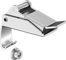Image of Product. Front orientation. Draw Latches. Corner-Mount Draw Latches, Style C.