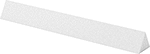 Image of Product. Front orientation. Sharpening Stones. Handheld Sharpening Stones, Straight Triangle Stone—For Straight and Serrated Blade Edges.