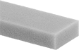 Image of Product. Front orientation. ZoomedIn view. Polishing Stones. Detail Polishing Stones, Straight Rectangular.