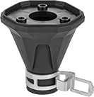 Image of Product. Front orientation. Indicator Light Mounts. Surface-Mount Compact Strobe Indicator Lights.