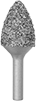 Image of Product. Front orientation. Grinding Bits. Grinding Bits for Nonmetals, Style 8.