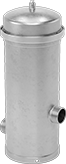 Image of Product. Front orientation. Filter Housings. Corrosion-Resistant Metal Filter Housings, Style D.