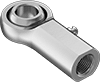 Internally Threaded Ball Joint Rod Ends with Grease Fitting