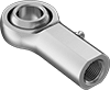 Internally Threaded Ball Joint Rod Ends with Grease Fitting