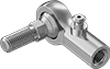 Internally Threaded Ball Joint Linkages with Grease Fitting