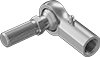 Internally Threaded Ball Joint Linkages with Grease Fitting
