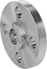 High-Pressure Stainless Steel Unthreaded Pipe Flanges