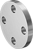High-Pressure Stainless Steel Unthreaded Pipe Flanges