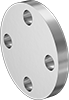 High-Pressure Stainless Steel Unthreaded Pipe Flanges