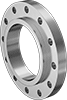 High-Pressure Stainless Steel Unthreaded Pipe Flanges