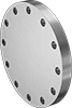 High-Pressure Stainless Steel Unthreaded Pipe Flanges