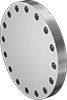 High-Pressure Stainless Steel Unthreaded Pipe Flanges