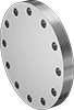 High-Pressure Stainless Steel Unthreaded Pipe Flanges